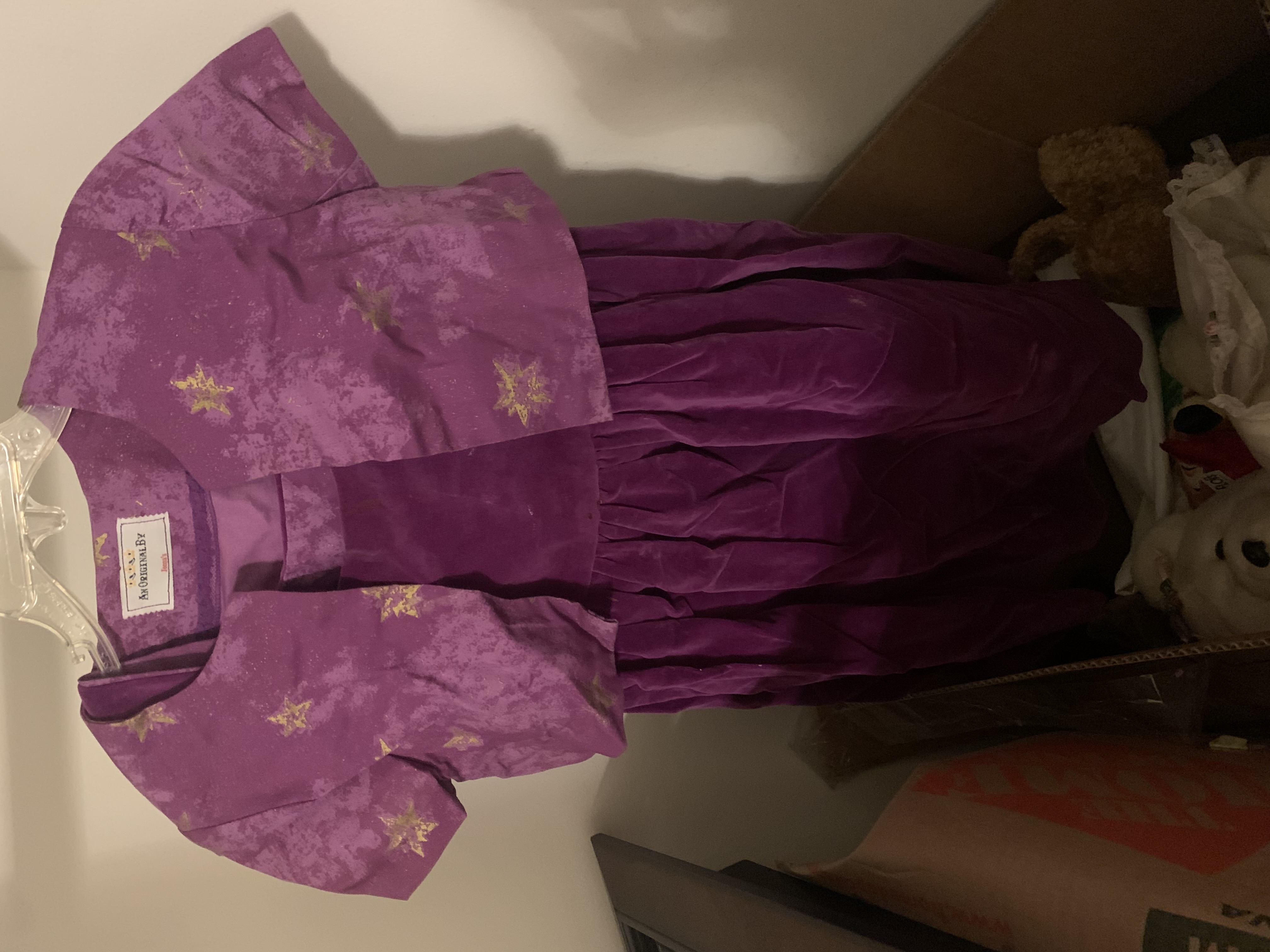 A small handmade dress Gamma made for Emily when she was young