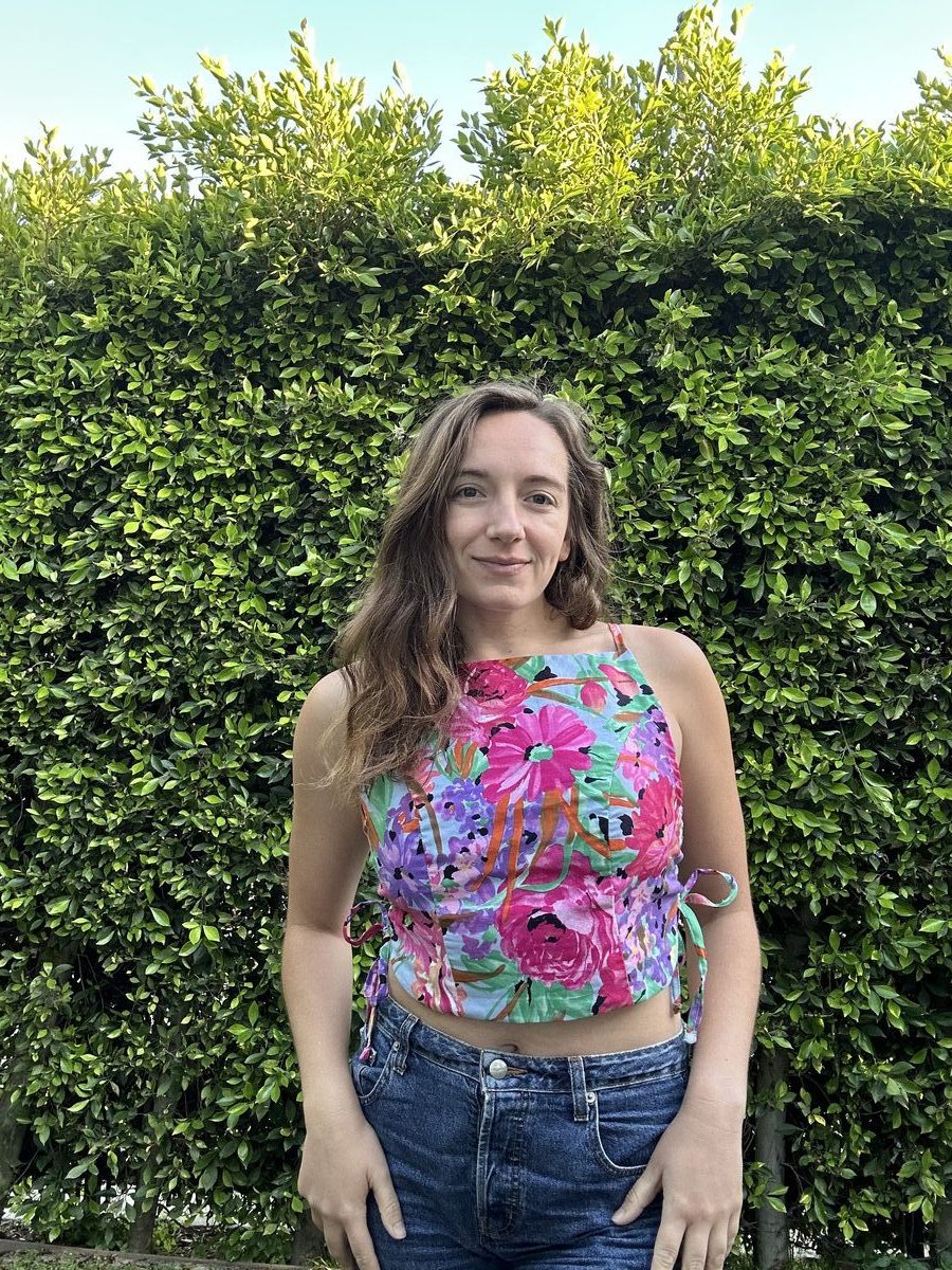Floral crop top